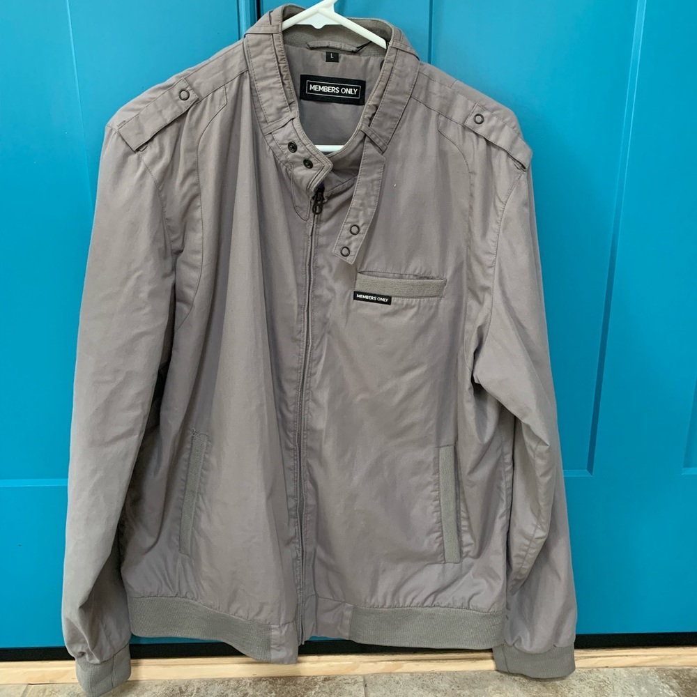 Members Only Jacket Grey